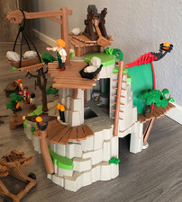 PLAYMOBIL Dragons Berk Burg Set mit 2 Drachen und viel Zubehör Festung 9243
