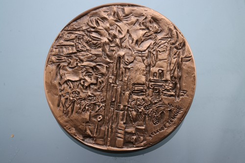 363 1971 bronze pariser - 363,7g,
