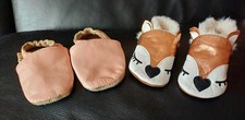 2xBabyschuhe, Krabbelschuhe, Impifimpi+Yalion, Gr. 19/20 12-18 Monate, Mädchen