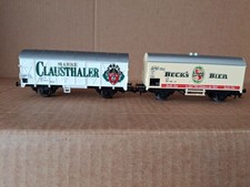 Bierwagen ho Märklin/Roco Becks Bier und Clausthaler