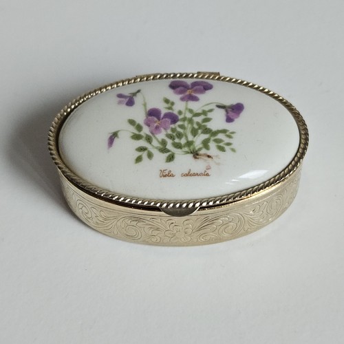 Vintage pillendose porzellan - vintage,