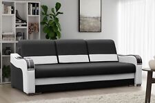 Schwarz Sofa Volta mit
