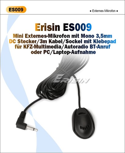 5mm externes auto mikrofon - 3.5mm,