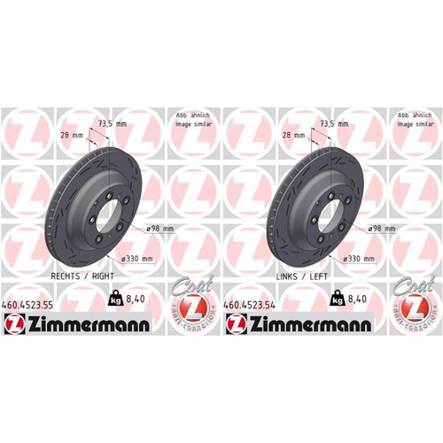 Zimmermann black 330mm - 2x,
