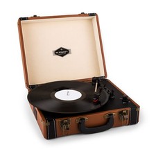 [B-WARE] RETRO SCHALLPLATTEN SPIELER KOFFER VINTAGE DESIGN USB RECORDING LP