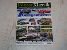 Oldtimer Zeitschrift Motor Klassik, Ausgabe 10/2025