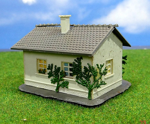 Vau 1028 haus mit - mit, bank