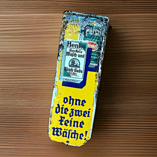 Henko emailschild persil - henko,