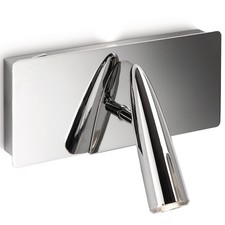 Philips LED Wandleuchte Chrom 1 x 2,5W + 1 x 5W 320lm warmweiß 2700K schwenkbar