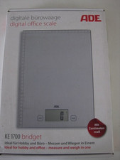 ADE digitale Bürowaage KE1700 bridget mit Zentimetermaß bis max.  20kg