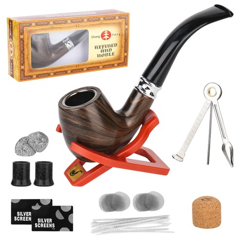 Tabakpfeifen set aus holz für - holz,