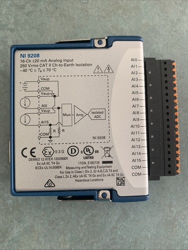 National instruments 9208 - instruments,