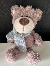 Nici Winter Bär Bear Teddy mit Strickschal ca 20 cm Plüsch Kuscheltier