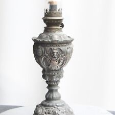 Jugenstil Petroleumlampe 1900 R. Ditmar Moderne Art Nouveau 60cm Top