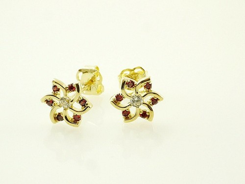 333 gold ohrstecker - gold, 8