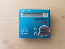 SONY MZ-R70 MD MINIDISC BLAU