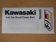 50 Jahre Kawasaki Deutschland,Aufkleberbogen  , Sticker, Motorrad , Sammler.