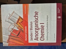 Anorganische Chemie Band I und II - Jander/Blasius Pharmazie-Studium 