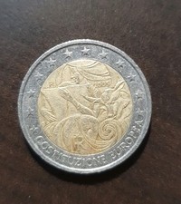 2 Euro Münze 2005 Italien Costituzione Europea Münzsammlung Selten