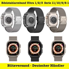 Edelstahl Armband Milanaise