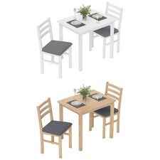 HOMCOM Essgruppe Esstisch mit