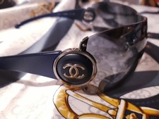 chanel sonnenbrille vintage unisex,original!sehr wenig getragen!dunkelblau.rar😎