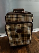 Vintage burberry koffer leder - vintage,