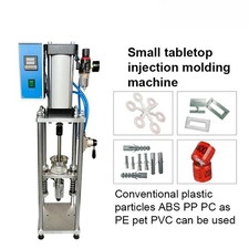 Kompakte Vertikale Spritzgießmaschine Halbautomatischer Pneumatischer Extruder
