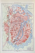 antike historische Landkarte