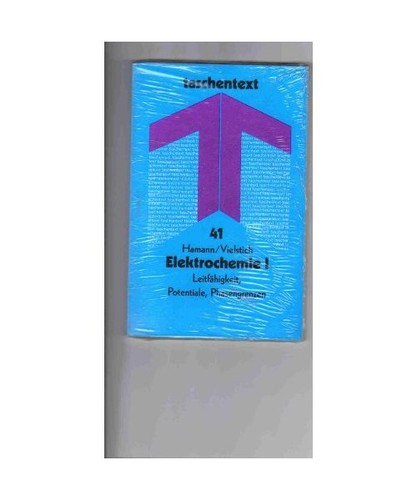 Elektrochemie i - elektrochemie,