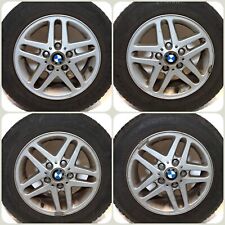BMW 3er E46 Original Alu-Felgen Radsatz Reifen 195/65 R15 LK 5x120