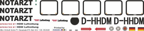 Decal 670 bell 412 drf - decal,