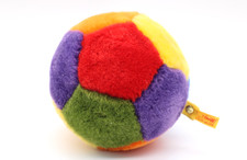 Steiff Ball Stoffball mit Knopf bunt Nr. 205286 Sammlerstück Vintage