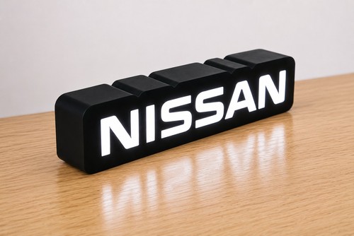 Nissan patrol emblem led - led, light