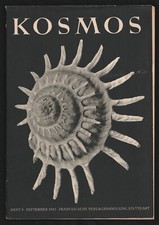 KOSMOS - Heft Nr. 9 vom September 1951 mit 66 Seiten und viel Reklame