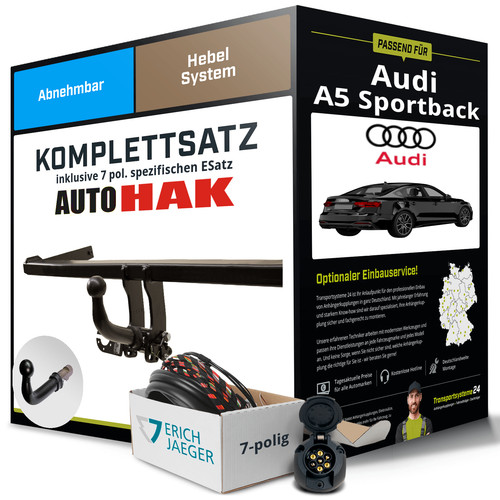 Anhängerkupplung abnehmbar