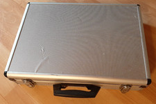 Alu Koffer Marke Tischfein Besteckkoffer 45 x 32 x 10 cm Besteck Aluminiumkoffer