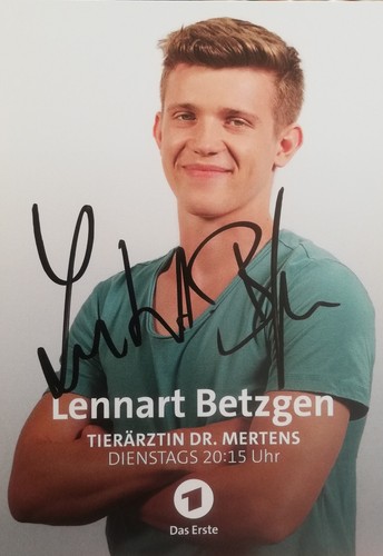 Lennart betzgen autogramm - lennart,