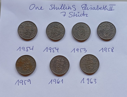 One shilling england - england, st