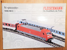 Fleischmann Katalog N Piccolo 1998/99 "Die Modellbahn der Profis"