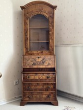 Vitrinenschrank Vitrinensekretär Antik/Replika