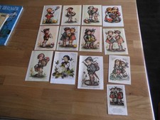 13 Alte Hummel Karten, Postkarten, Bilder