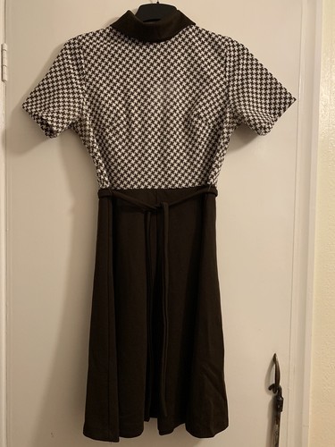 Vintage 60er jahre hahnentritt - vintage,