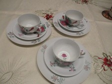 " AUGUST WARNECKE - OSTFRIESENROSE - 3 GEDECKE" - TEE-KAFFEE