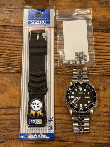 Seiko skx007 7s26 0020 black - 7s26-0020,