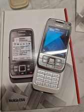 Nokia E66 Weiß Silber
