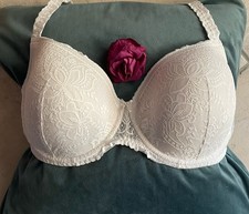 Lascana BH mit Bügel Creme Weiß verstellbare Träger Gr. 90 E