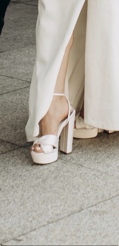 Aquazzura ollie plateau satin - aquazzura,