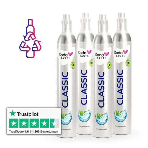 Co2 zylinder 4er - co2-zylinder, 4er-pack