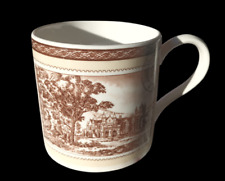Wedgwood Bone China Kaffeebecher Stemps from Afar Scotland 8,5 x 8 cm